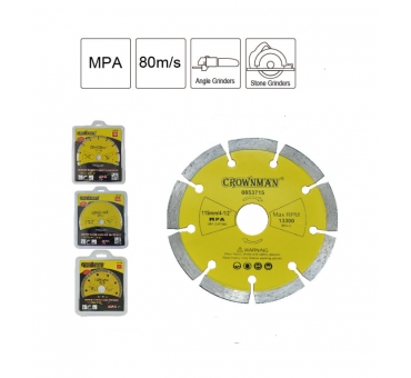 DISQUE DIAMOND UNIVERSELLE 3 STAR 1125 MM