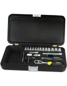 COFFRET DE DOUILLE 1/4" 35pcs 4/14MM STANLEY