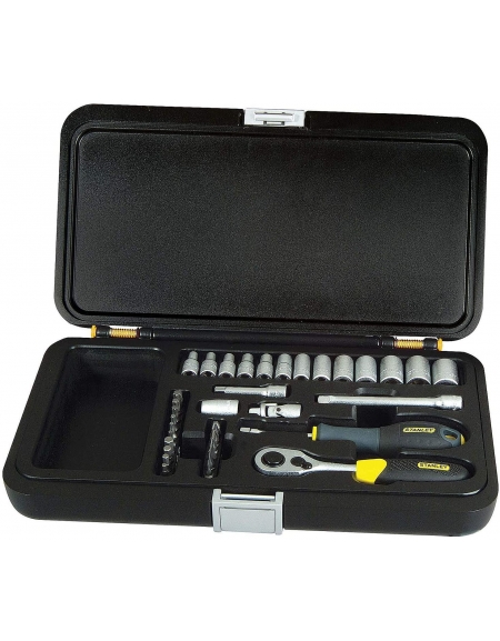 COFFRET DE DOUILLE 1/4" 35pcs 4/14MM STANLEY