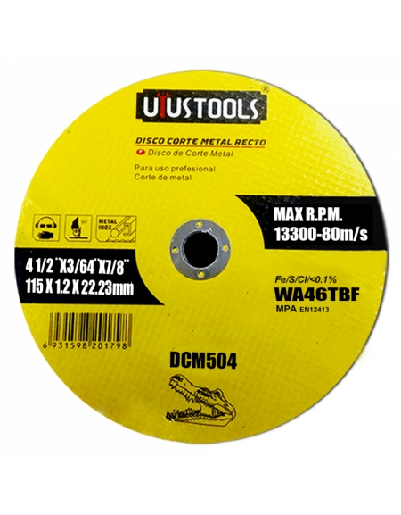 DISQUE TRONC INO 115*1*22.23