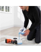 Pistolet de Peinture Base Pression A turbine deporte 450W 1.2 L