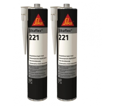 SIKAFLEX 221 ACIER GRIS C631 600 ML