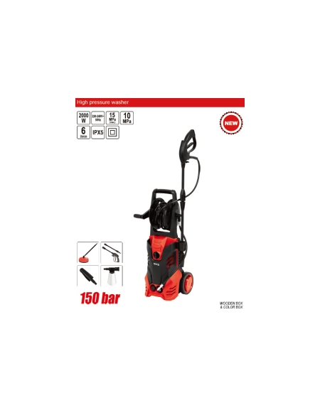 NETTOYEUR HAUTE PRESSION 2000W 150BAR